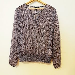 Forever 21 Sheer Blouse